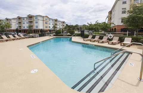 Resort-style pool